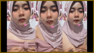 Live Cewe Jilbab Pink Lagi Remas Nenen Pulen