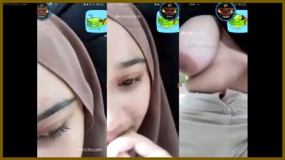 Ayna Host Jilbab Cantik Yang Live Sambil Pamer Tobrut Mulus Putih